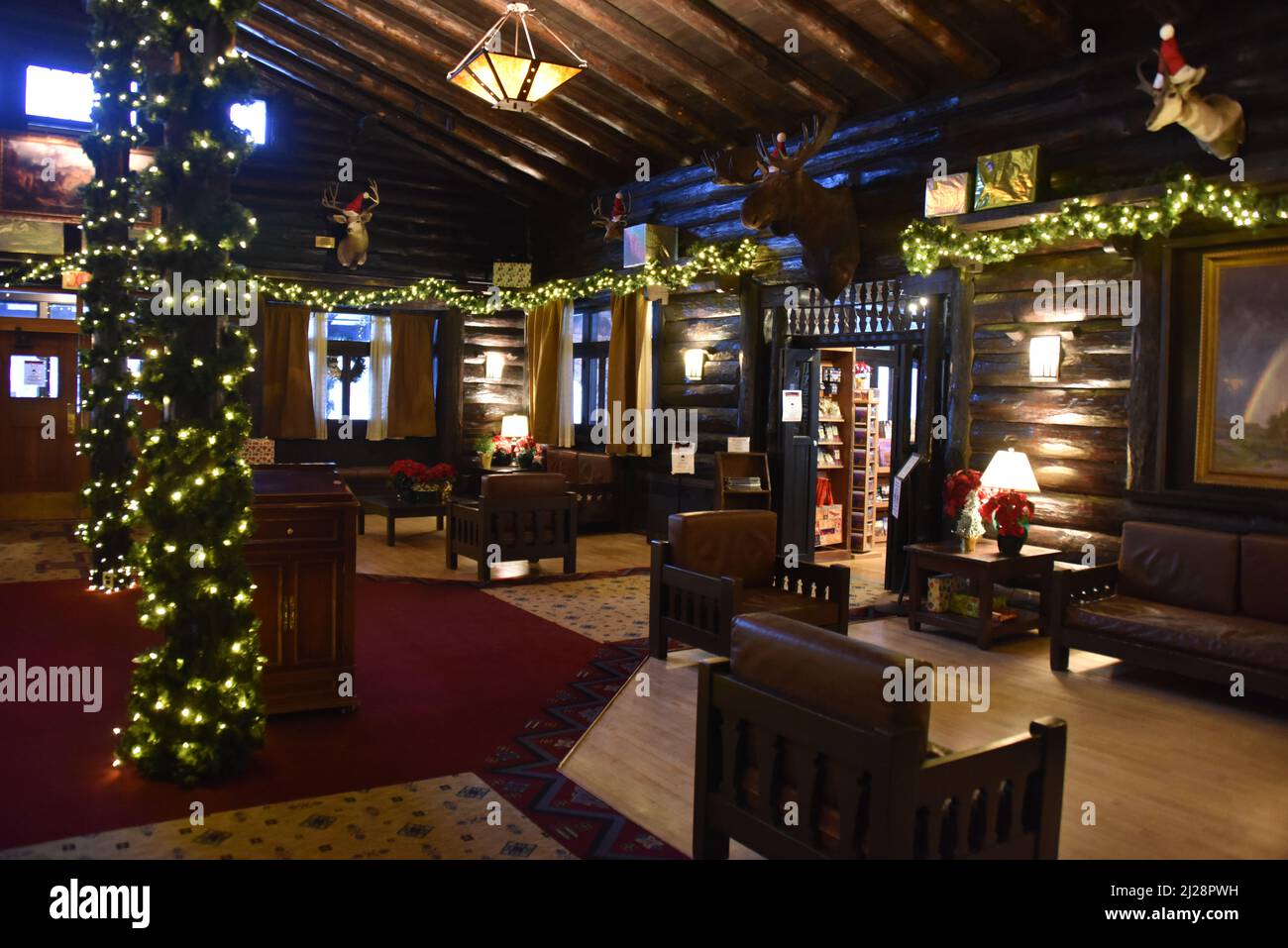El tovar hotel christmas hi-res stock photography and images - Alamy