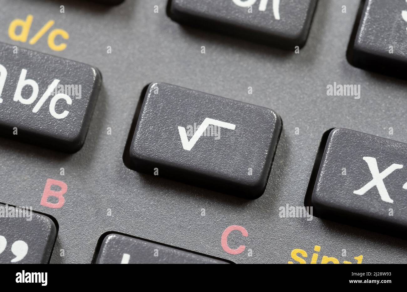 Square Root Math Operation Symbol Sqrt Icon On A Scientific Calculator 
