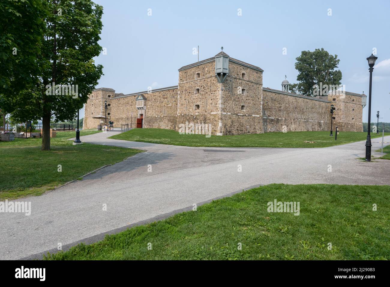 Chambly, CA 19 July 2021 Fort Chambly National Historic Site Stock