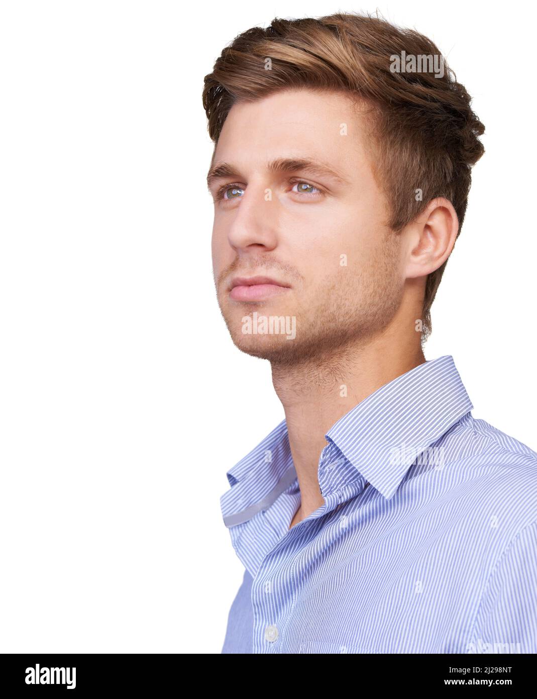 Young white brunette man hi-res stock photography and images - Alamy