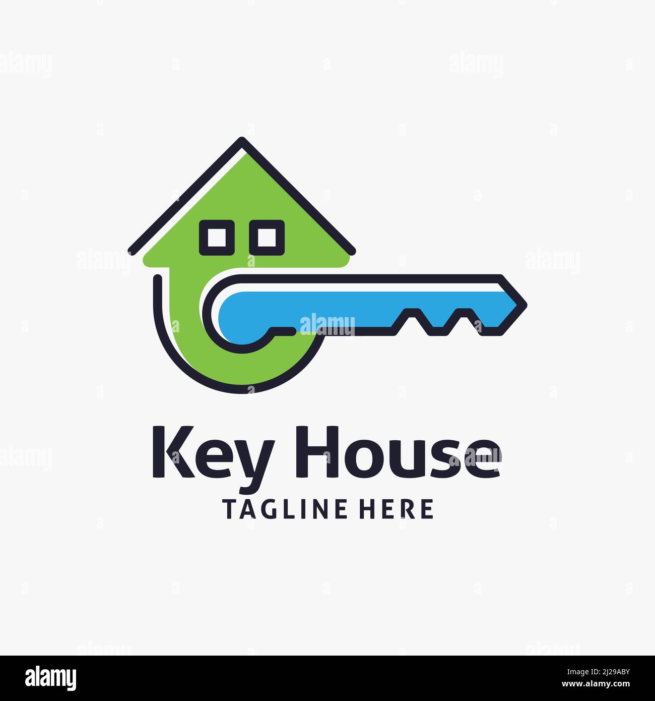 Key house logo design inspiration Stock Vector Image & Art Alamy