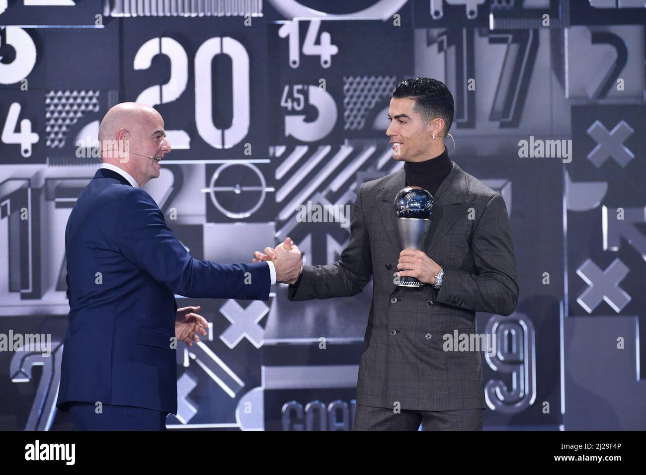 ZURICH, SWITZERLAND JANUARY 17 FIFA President Gianni Infantino