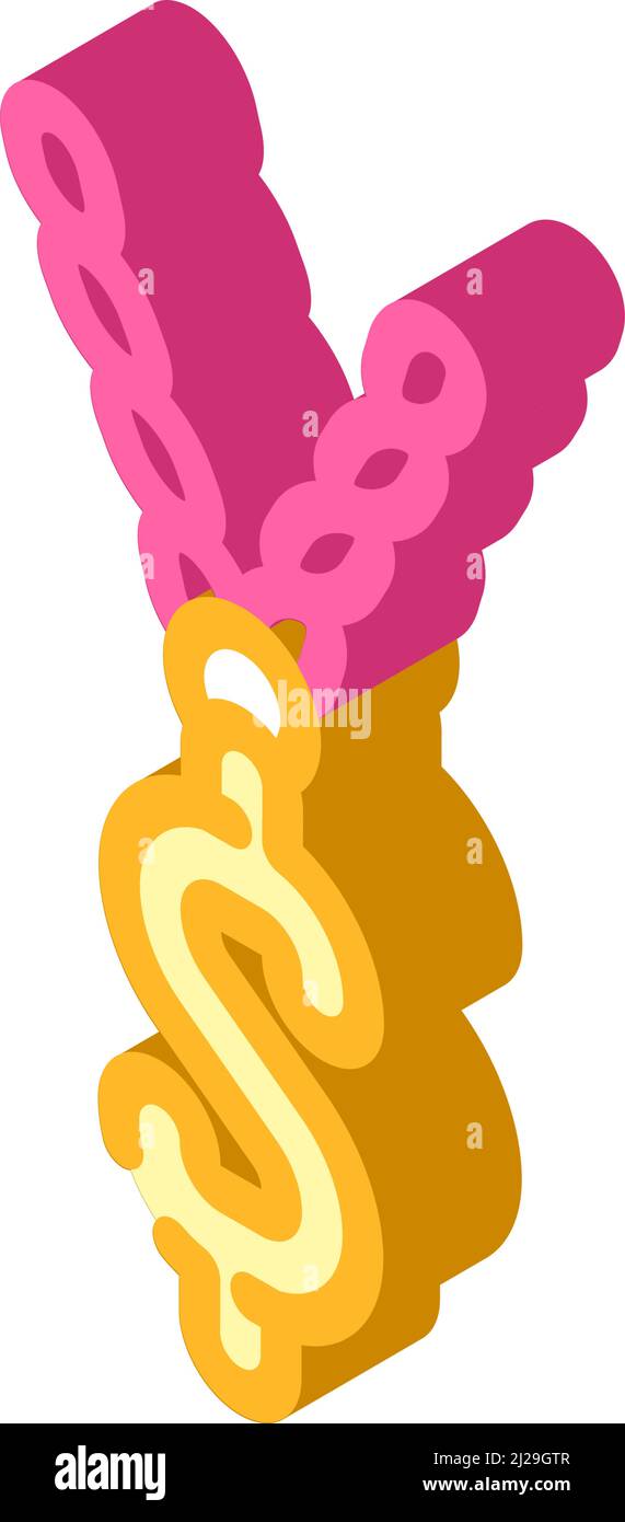 Gold chain dollar sign Stock Vector Images - Alamy