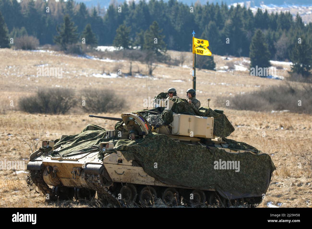 34th infantry division brigade combat team hi-res stock photography and ...