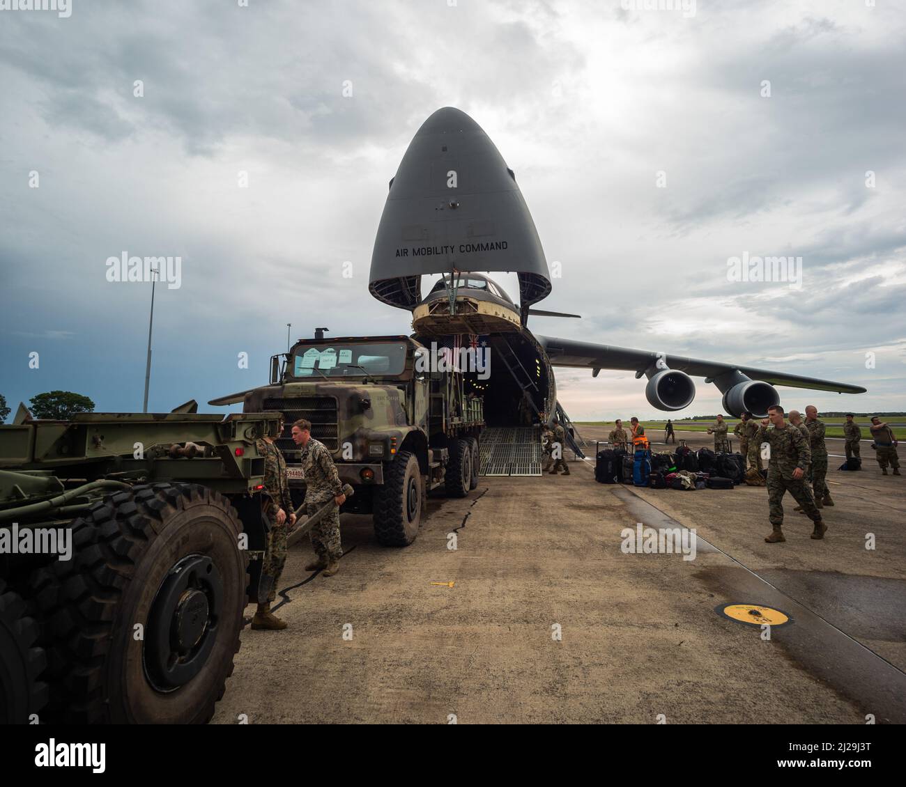 U.S. Marines with Marine Rotational ForceDarwin (MRFD) 22 and U.S