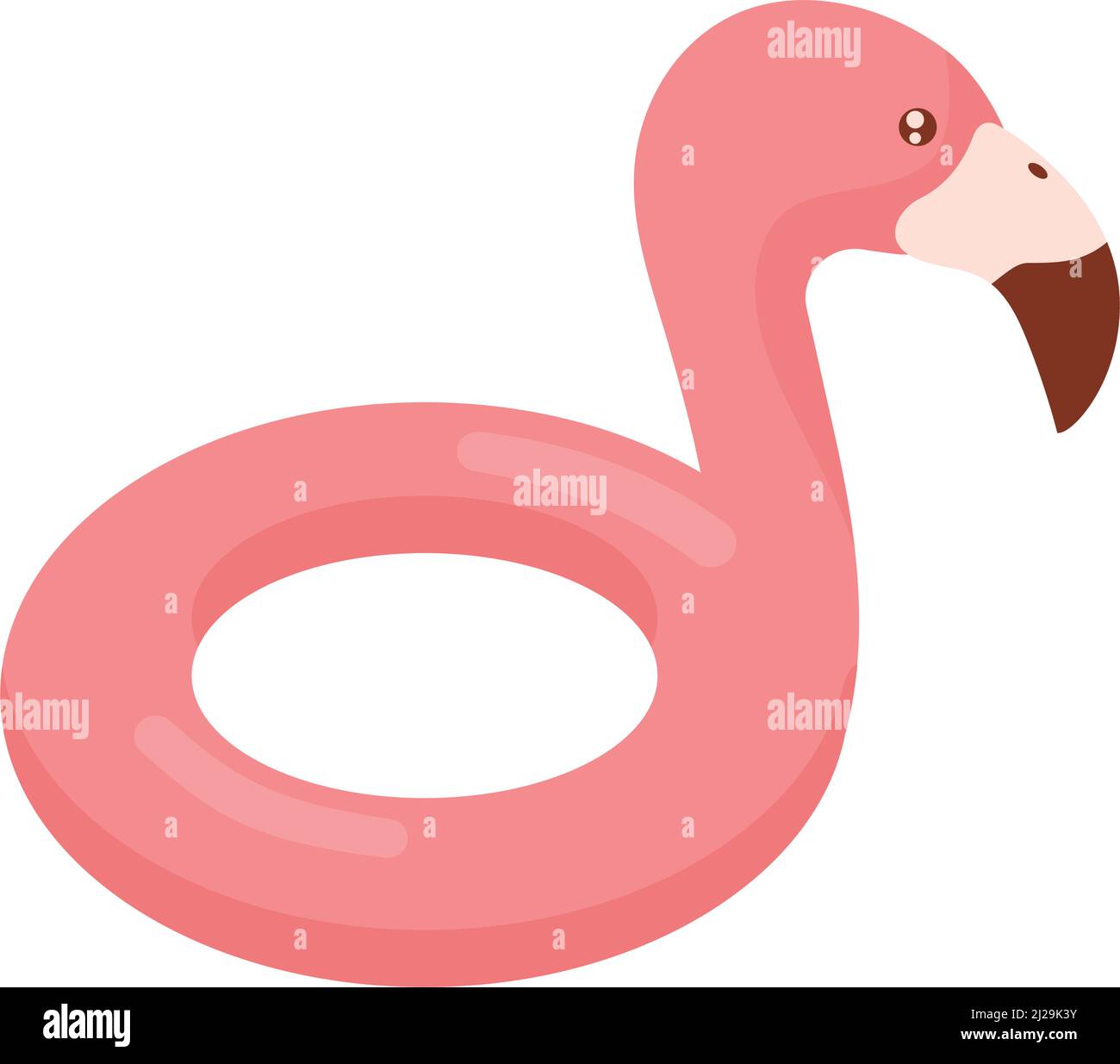 pink flamingo float Stock Vector Image & Art - Alamy