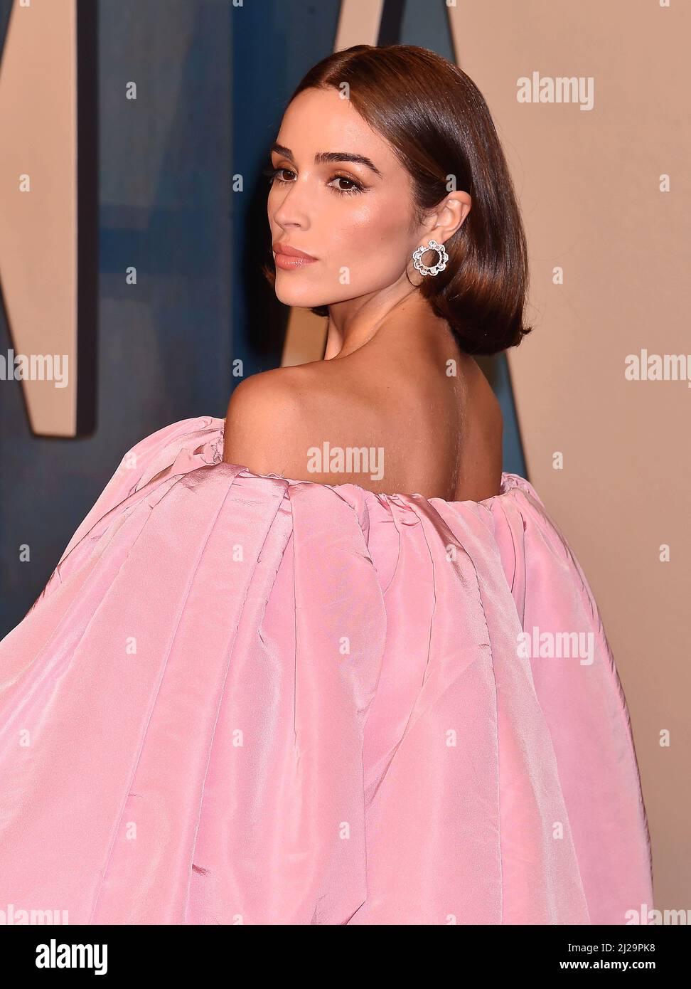 BEVERLY HILLS, CA - MARCH 27: Olivia Culpo attends the 2022 Vanity Fair
