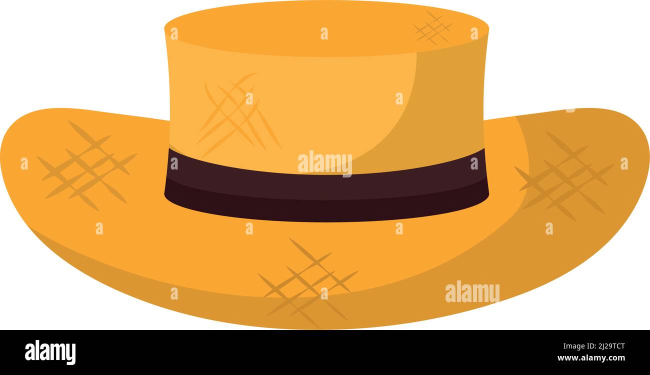 straw hat design Stock Vector Image & Art Alamy
