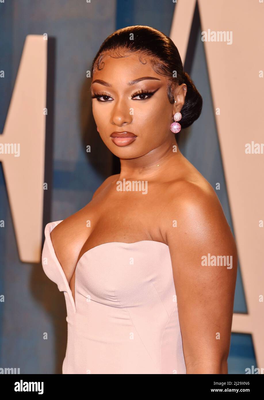 BEVERLY HILLS, CA MARCH 27 Megan Thee Stallion attends the 2022