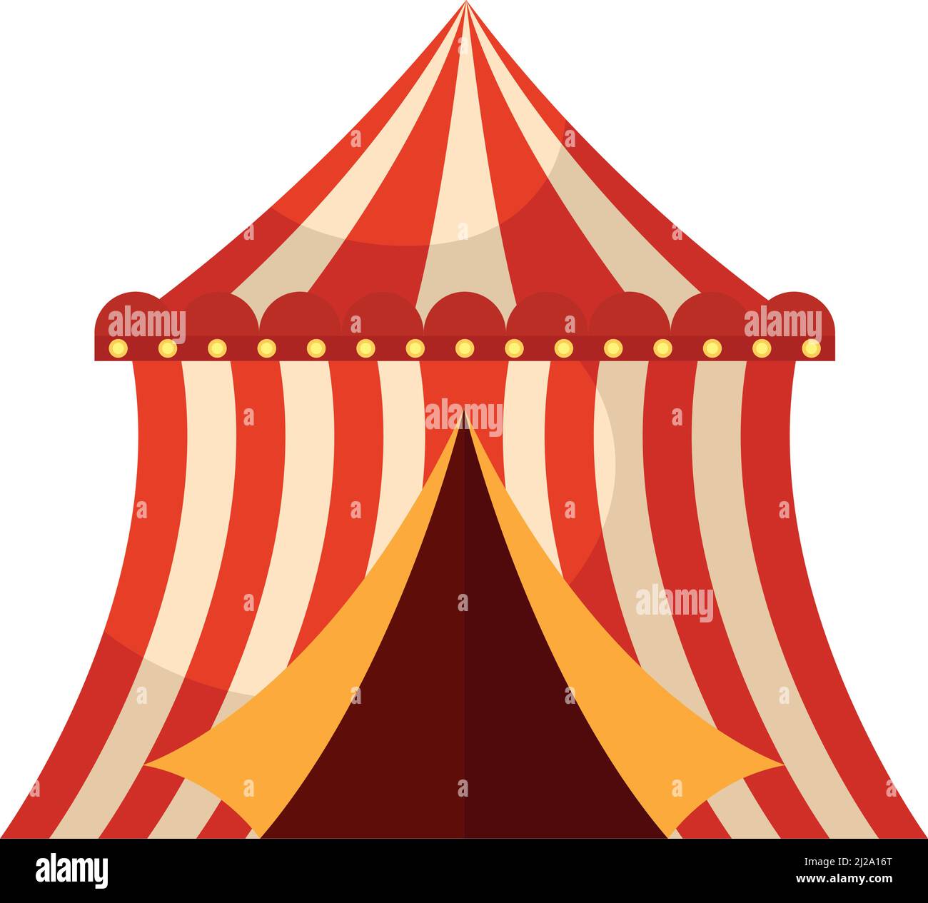 amusement tent illustration Stock Vector Image & Art - Alamy