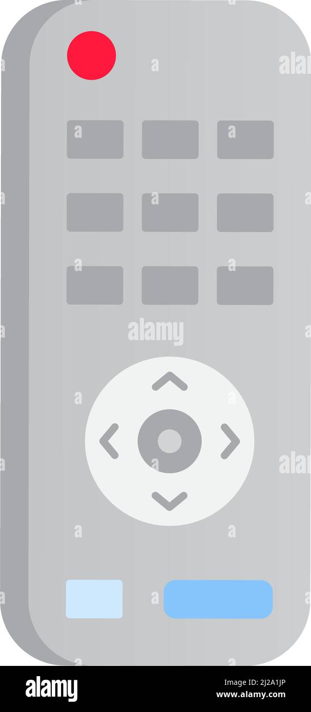 TV remote control vector flat icon design Stock Vector Image & Art - Alamy