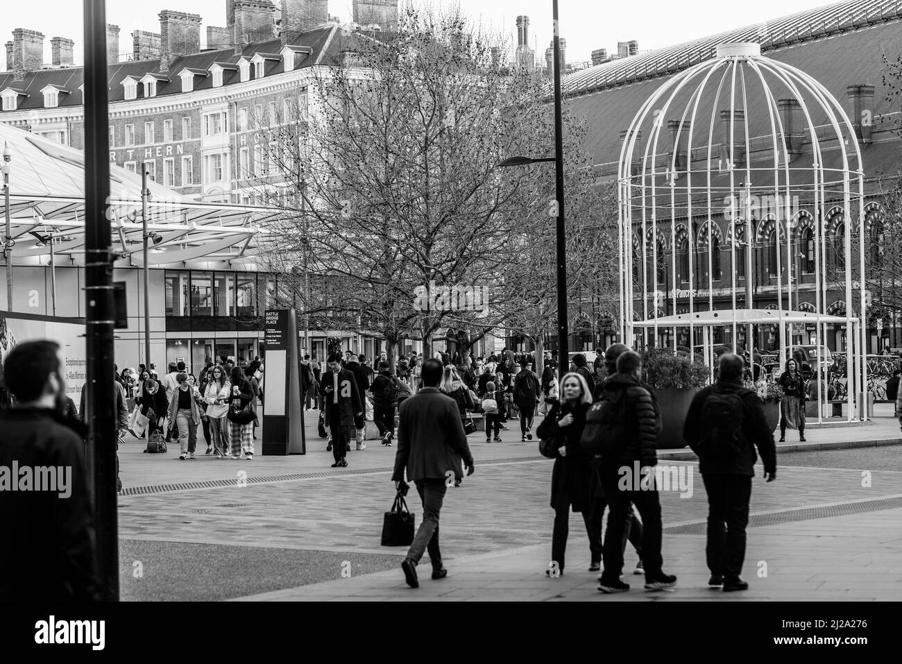 London around Kings Cross Horse Guards and Trafalgar Square Stock Photo ...