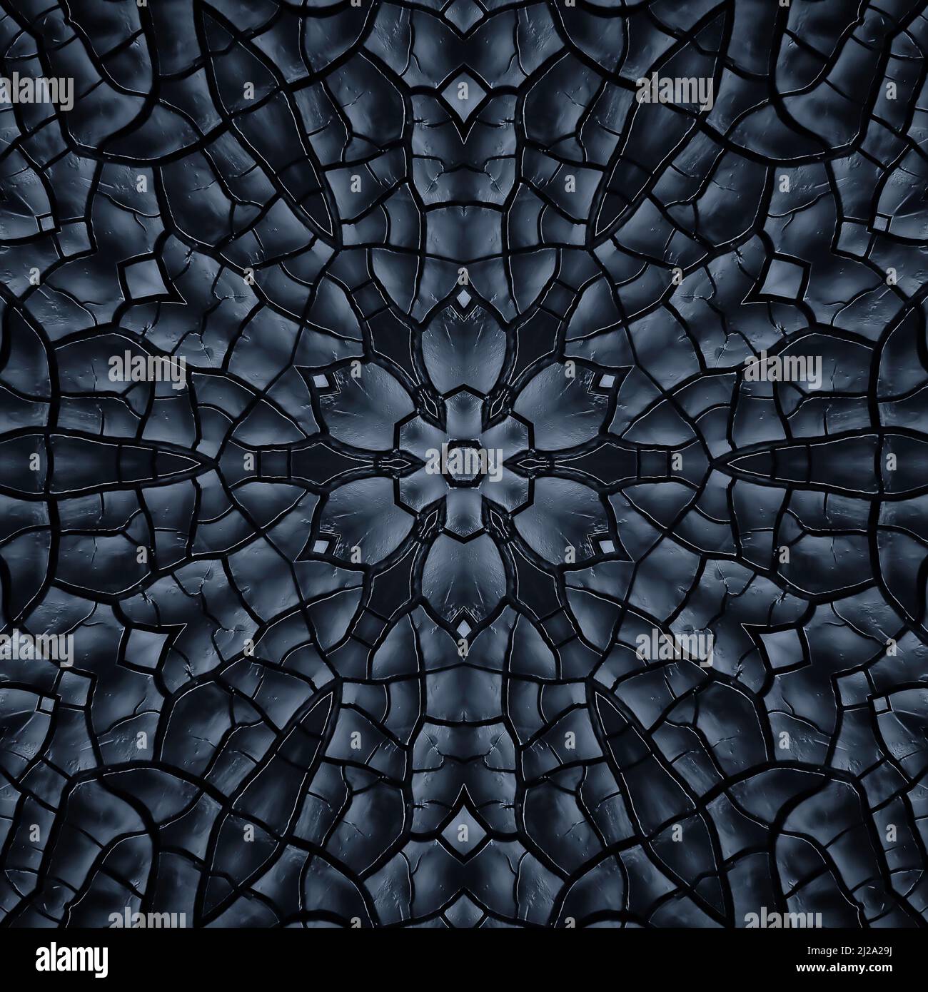 Black texture of burnt wood symmetrical background. Burnt board close ...