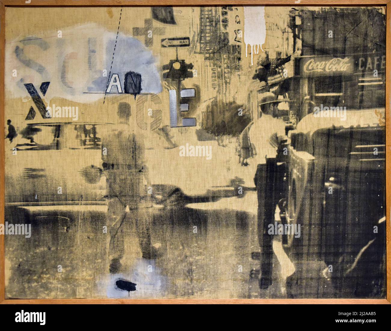 Robert Rauschenberg, Untitled, 1963 Stock Photo