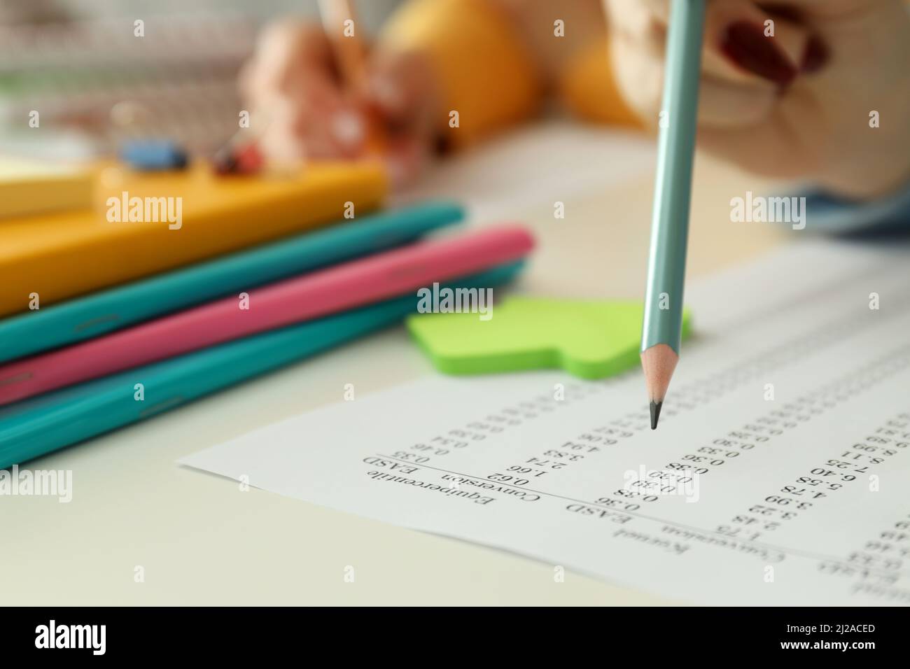 Assessment school concept hi-res stock photography and images - Alamy