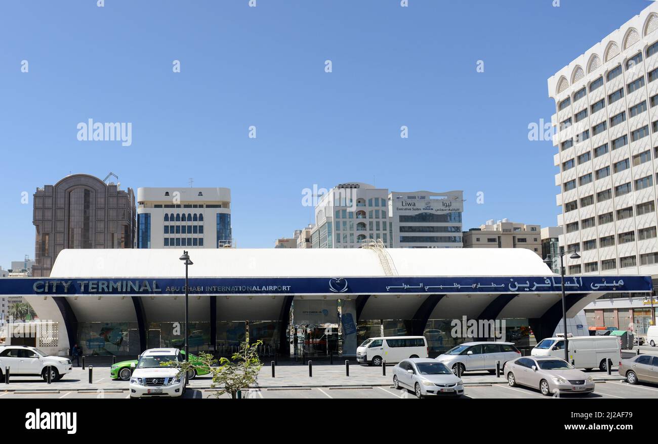 Abu dhabi bus station hires stock photography and images Alamy