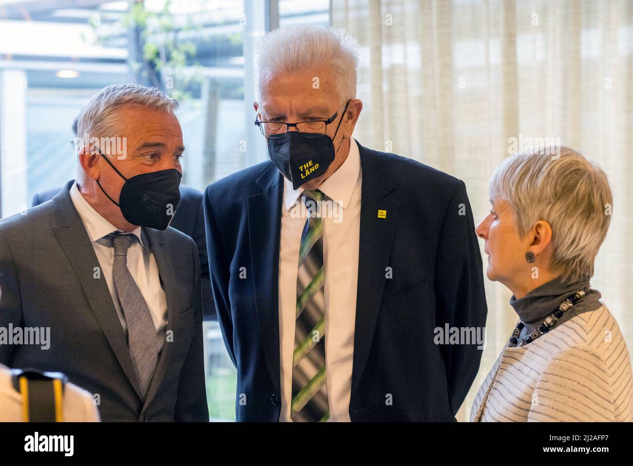 31 March 2022 France Stra burg Thomas Strobl CDU L r Minister Of 