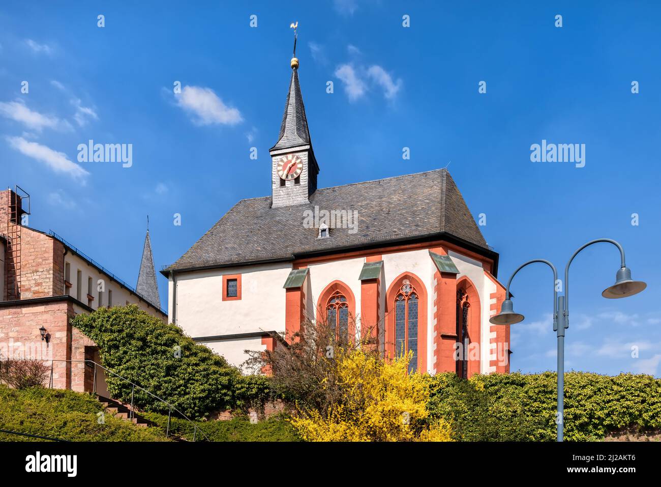 Pilgrimage church Hessenthal-Mespelbrunn, Spessart, Germany. - Wallfahrtskirche Hessenthal Stock Photo