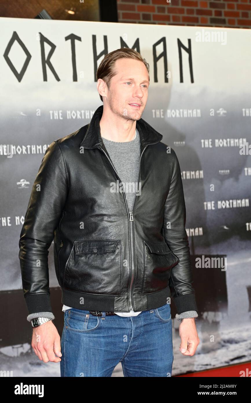 Alexander Skarsgard bei der Premiere des Kinofilms 'The Northman' in der Astor Film Lounge. Hamburg, 30.03.2022 Stock Photo