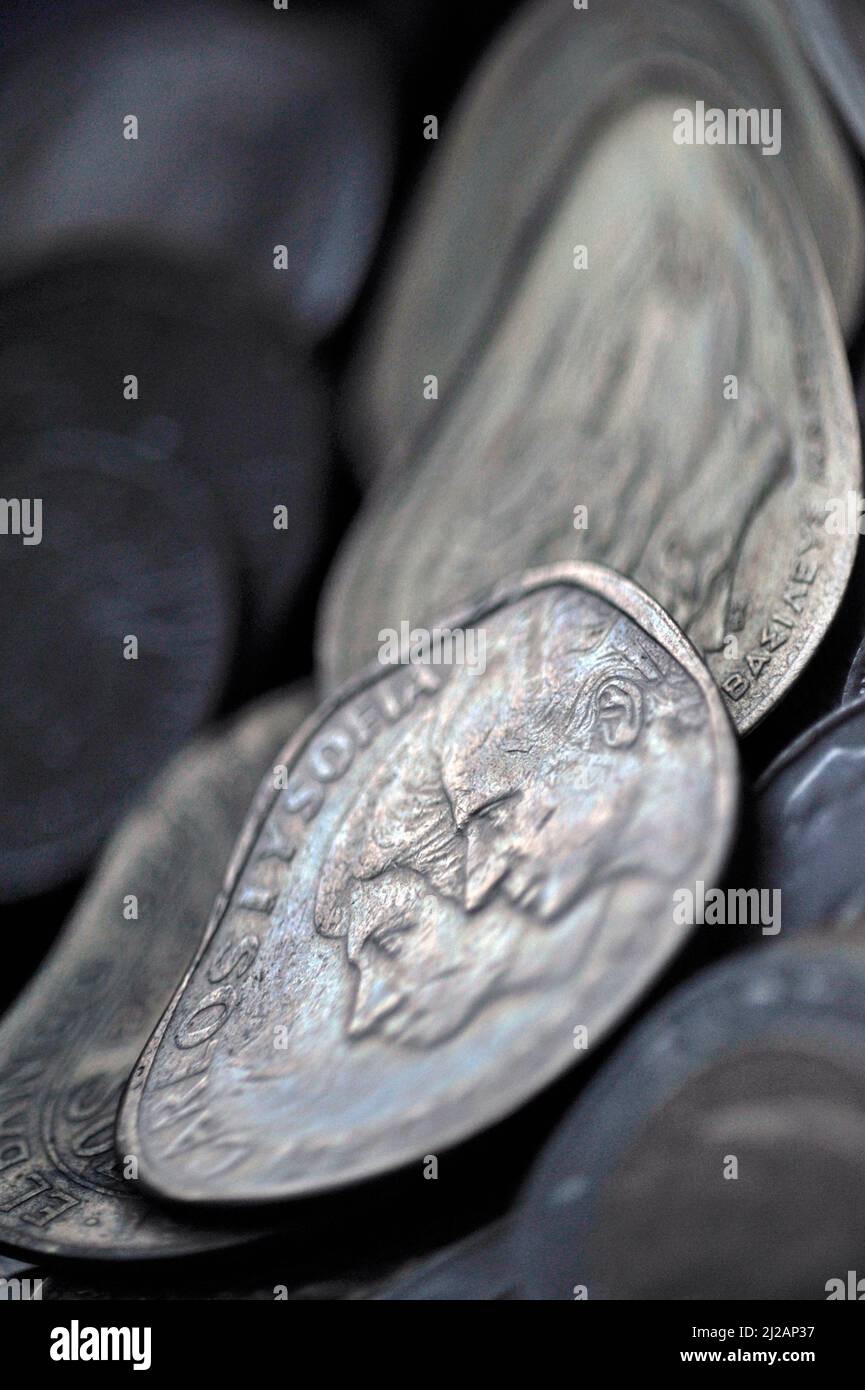 foreign  currency market distortion Stock Photo