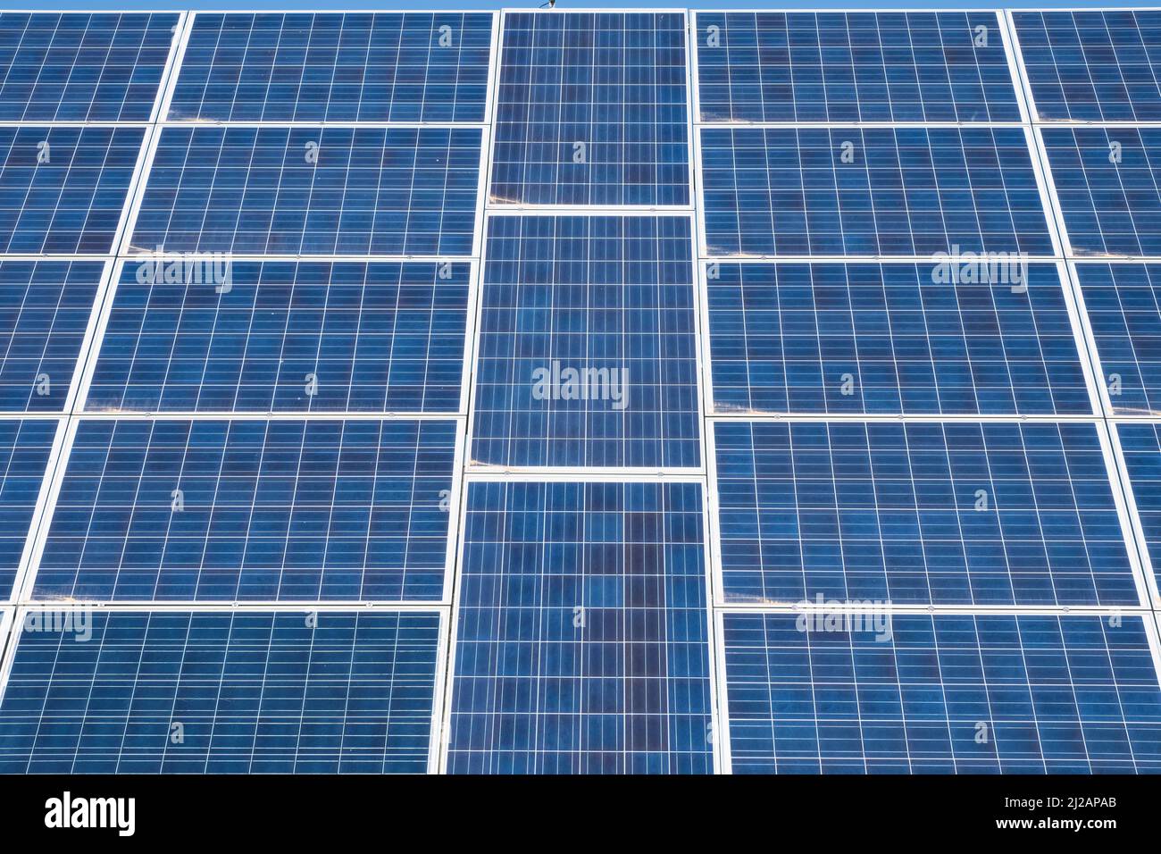 Solar panel, battery renewable energy on sky background Stock Photo Alamy