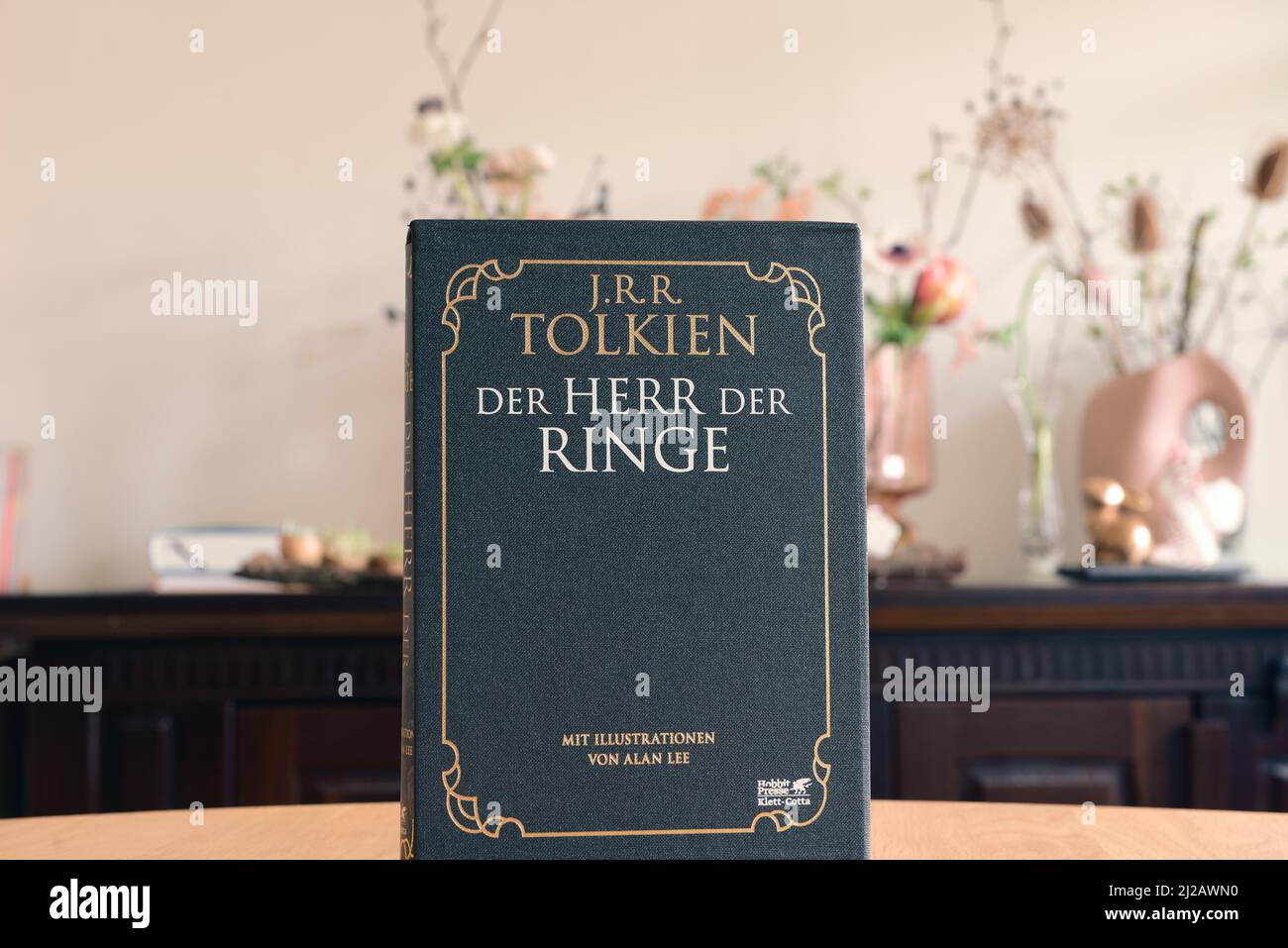 The Lord of the Rings by J.R.R. Tolkien Stock Photo