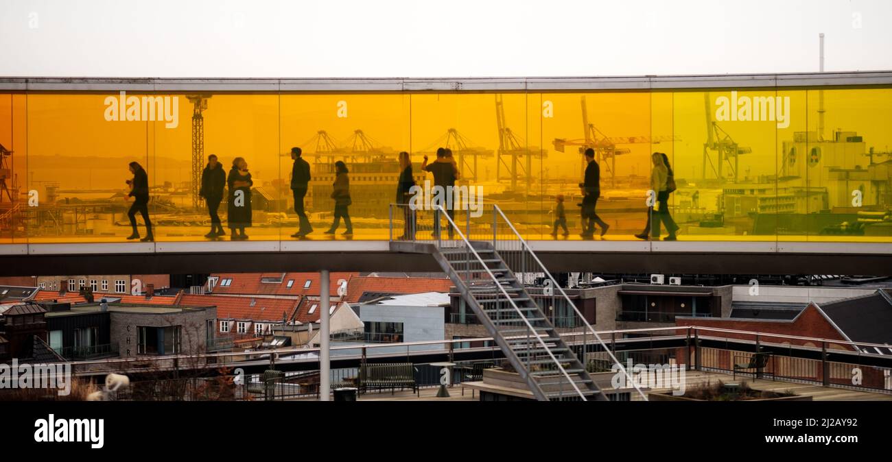 Aarhus art gallery Stock Photo