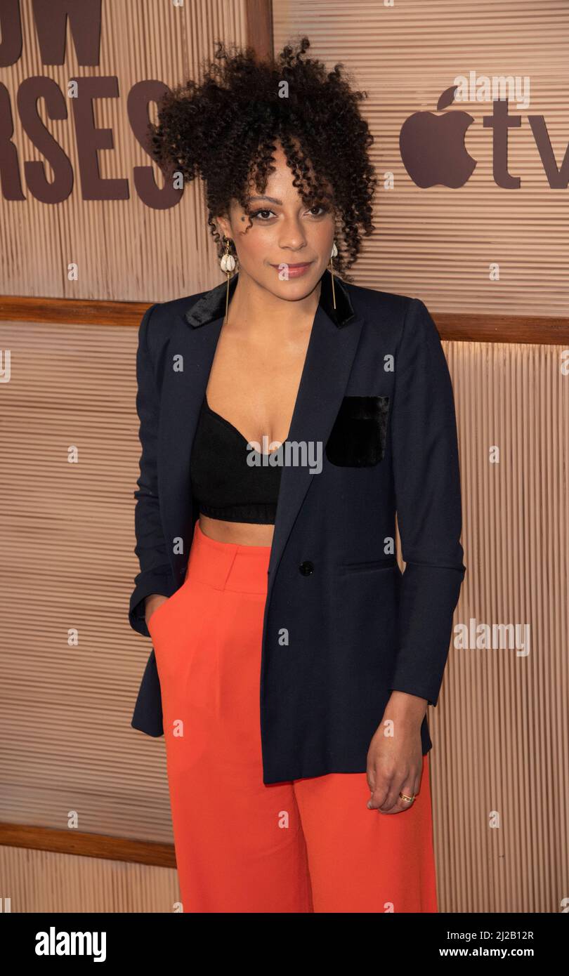 Rosalind Eleazar attends the “Slow Horses” UK Premiere at Regent Street