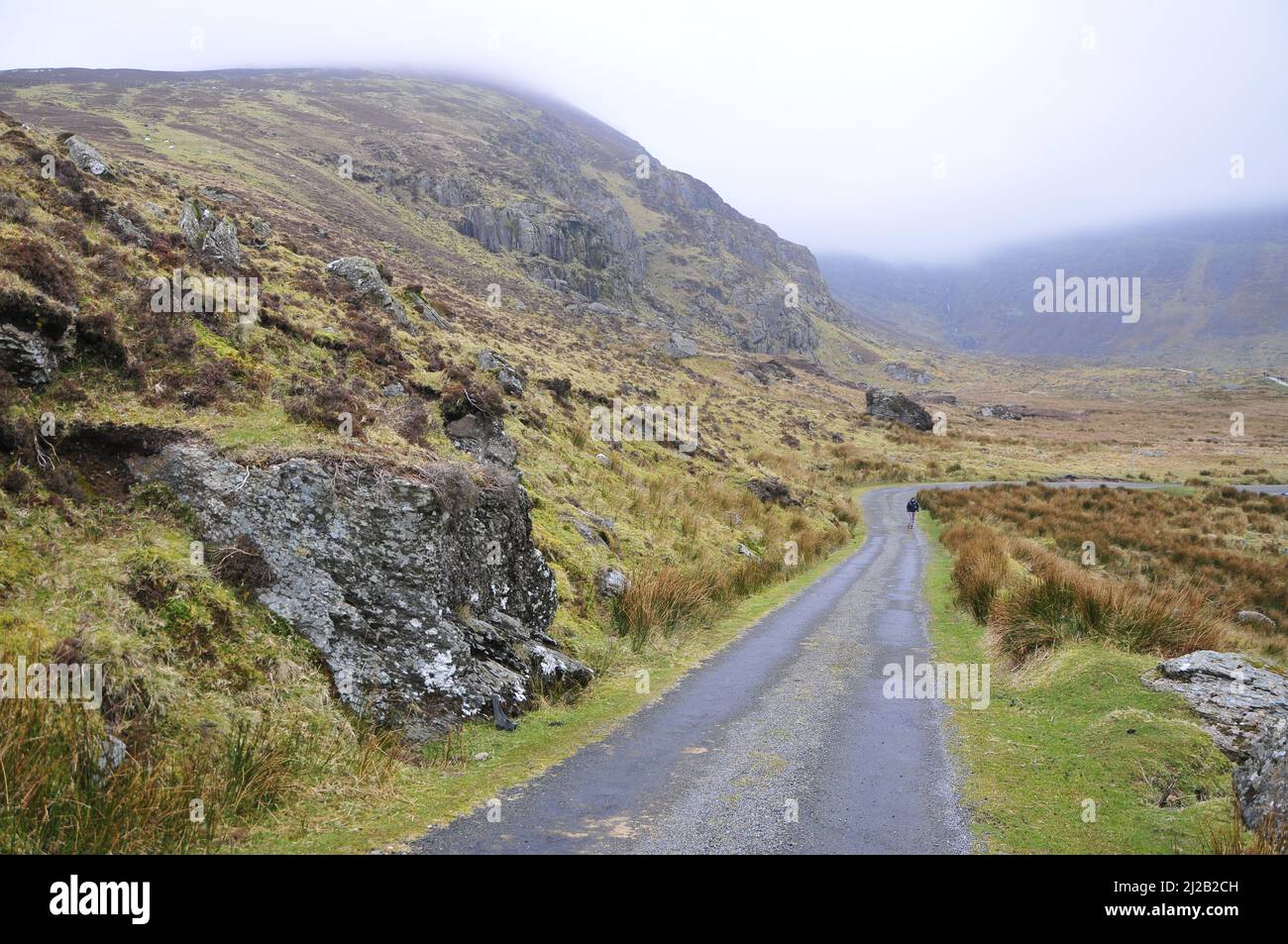 Comeragh Mountains Ireland county Waterford Stock Photo