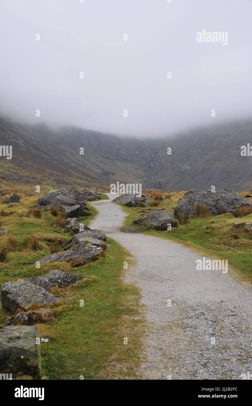 Comeragh Mountains Ireland county Waterford Stock Photo