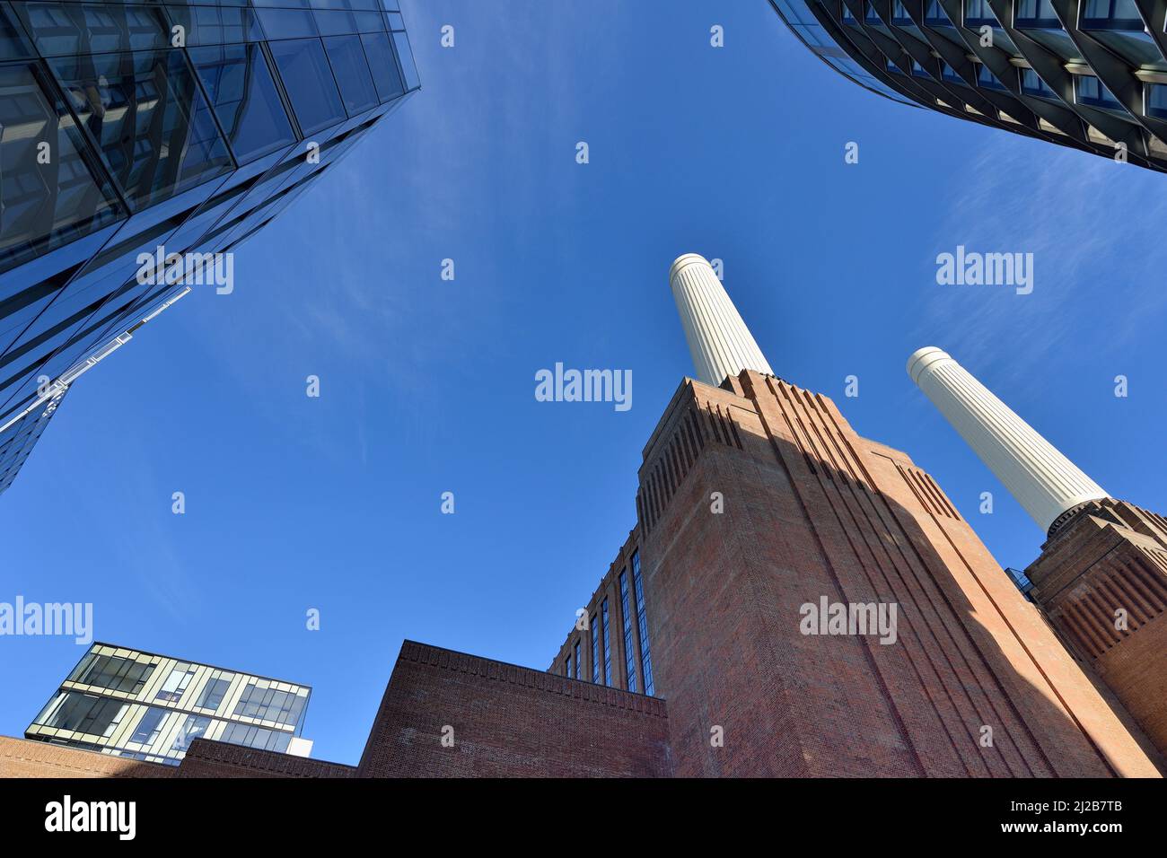 Battersea Power Station development, Nine Elms, Battersea, Wandsworth, South West London, United Kingdom Stock Photo