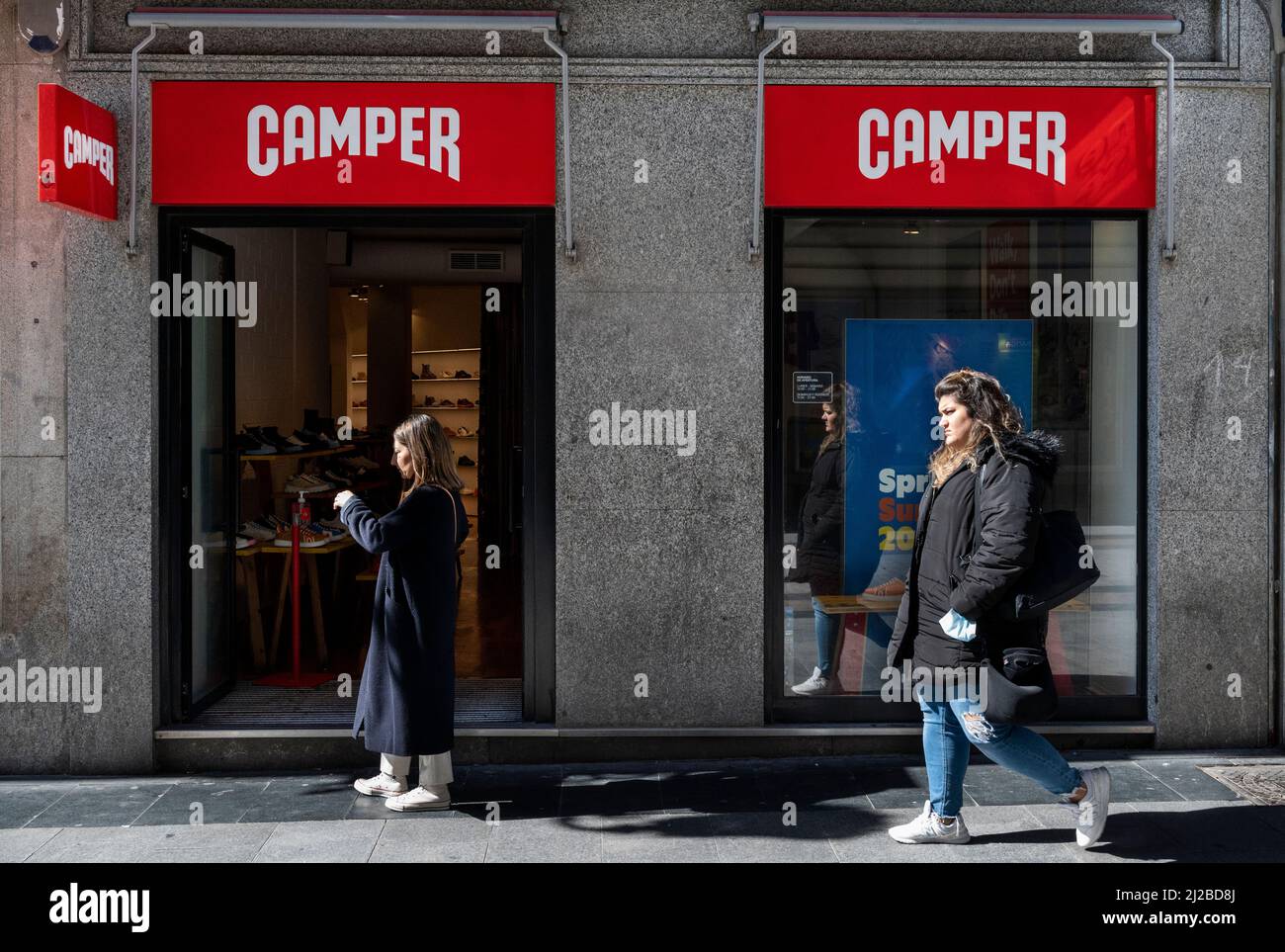 Tienda de Zapatos Camper, Inca, Mallorca, Islas Baleares, España Fotografía  de stock - Alamy