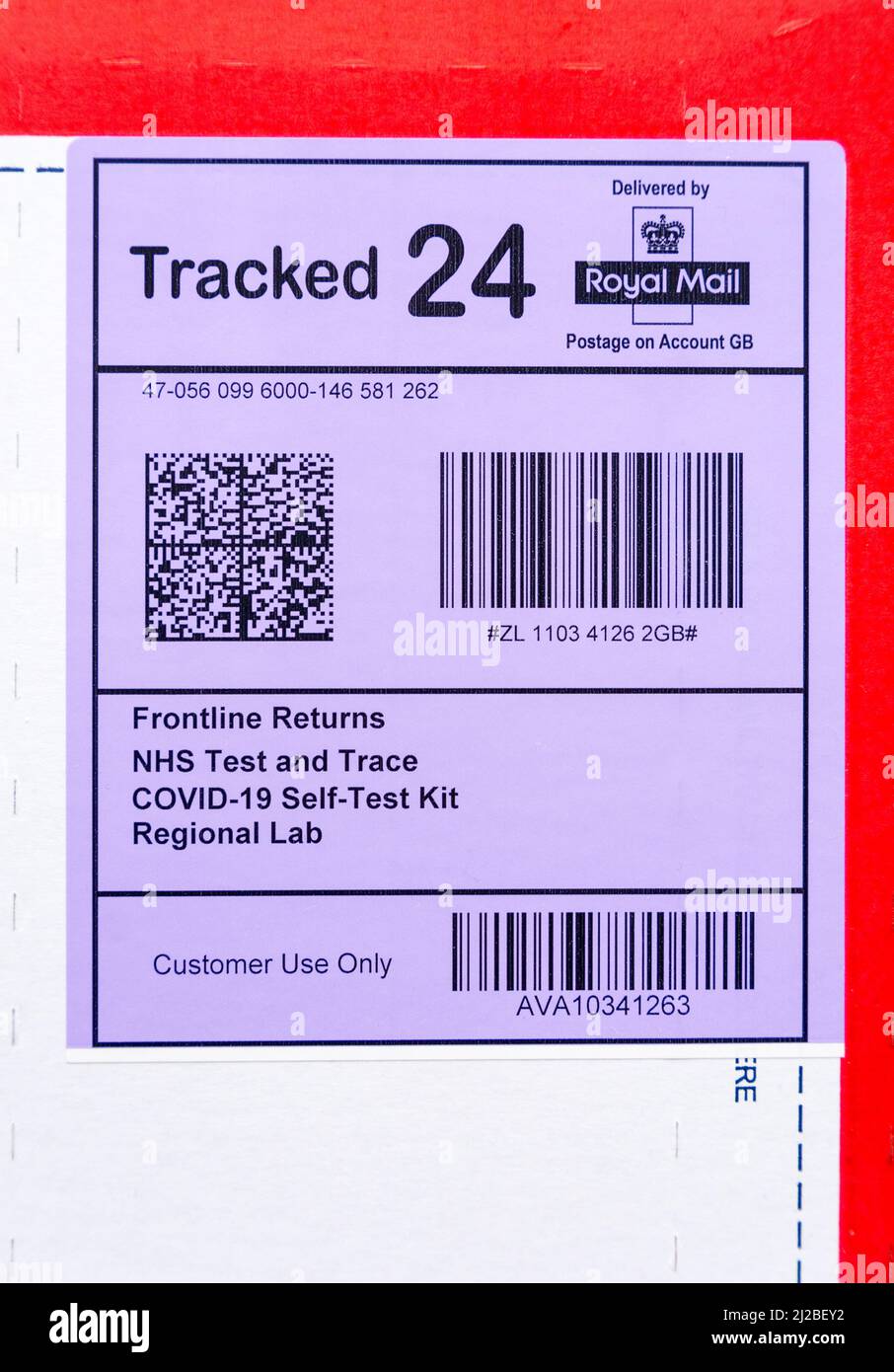 COVID19 home test instructions NHS PCR Test and Trace Covid Self