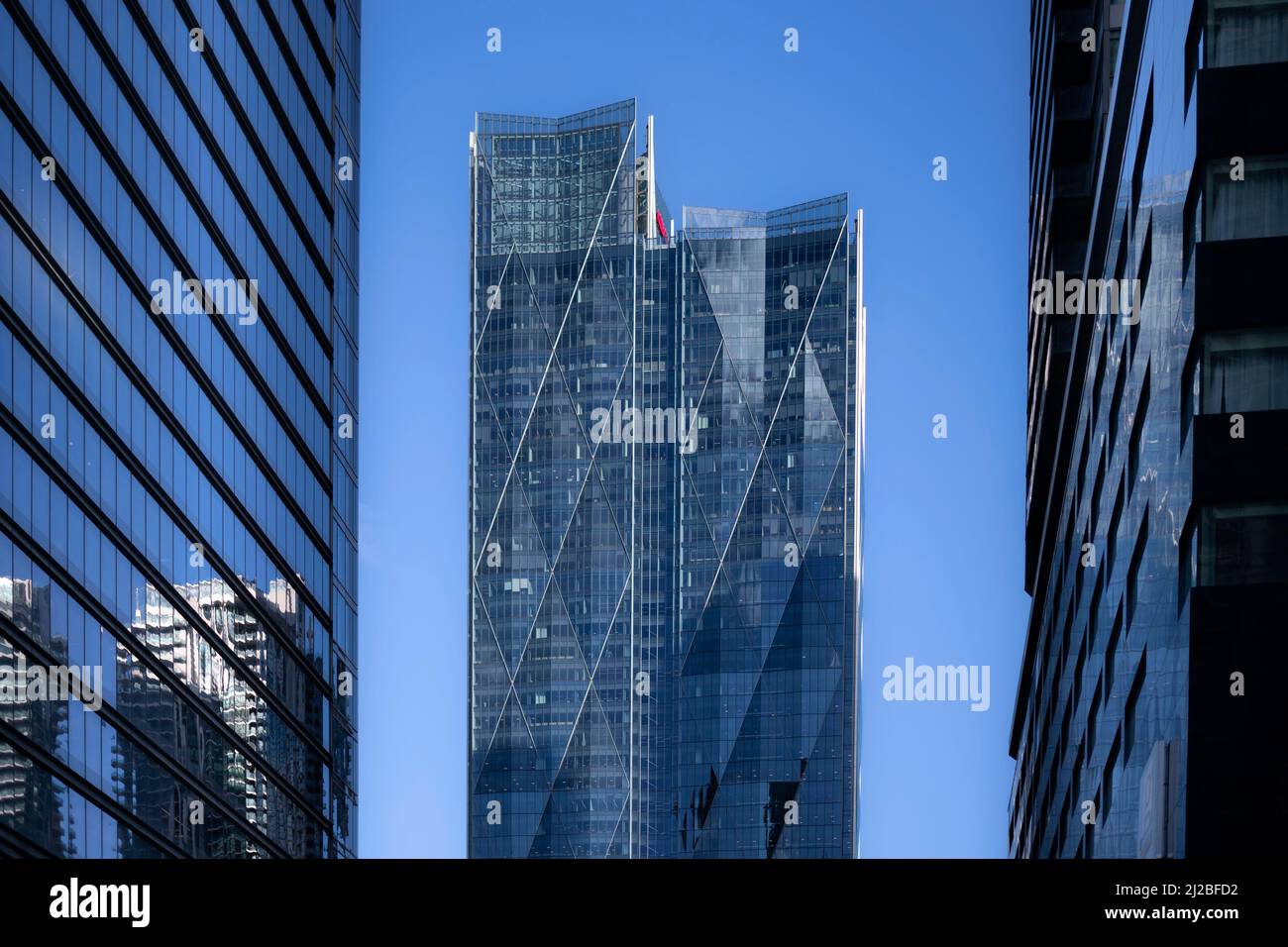 CIBC office towers in downtown Toronto Stock Photo