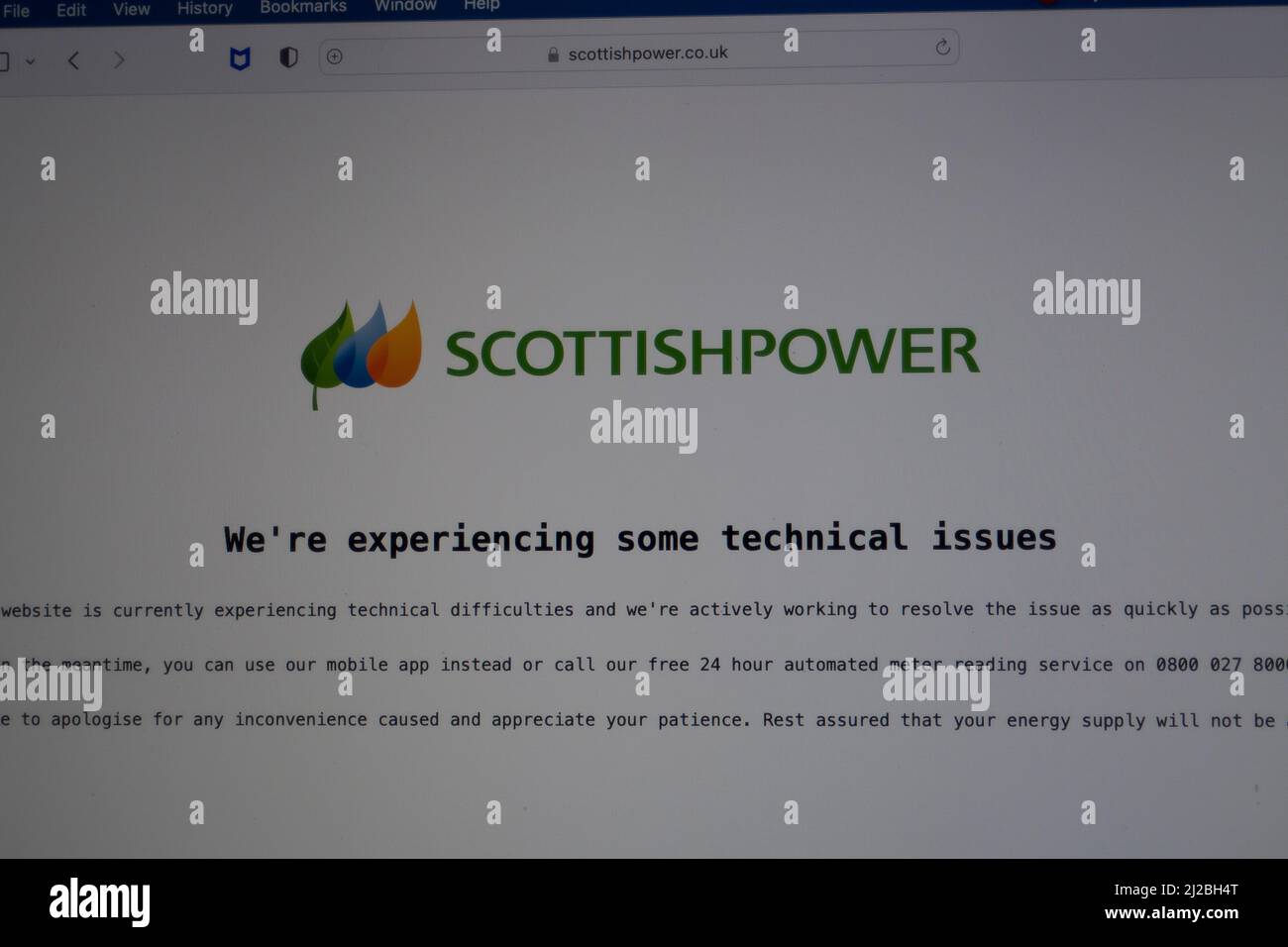 Scottish power smart meter hires stock photography and images Alamy