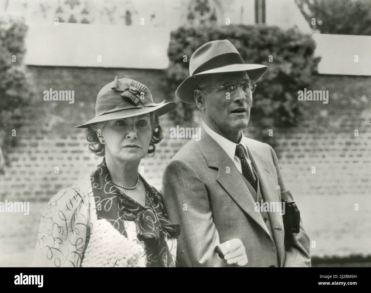 American actor Paul Newman and actress Joanne Woodward in the movie Mr. & Mrs. Bridge, USA 1990
