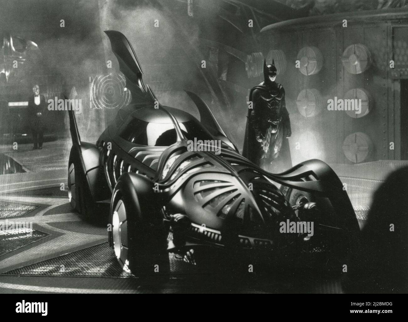 American actor Val Kilmer in the movie Batman Forever, USA 1995 Stock Photo  - Alamy