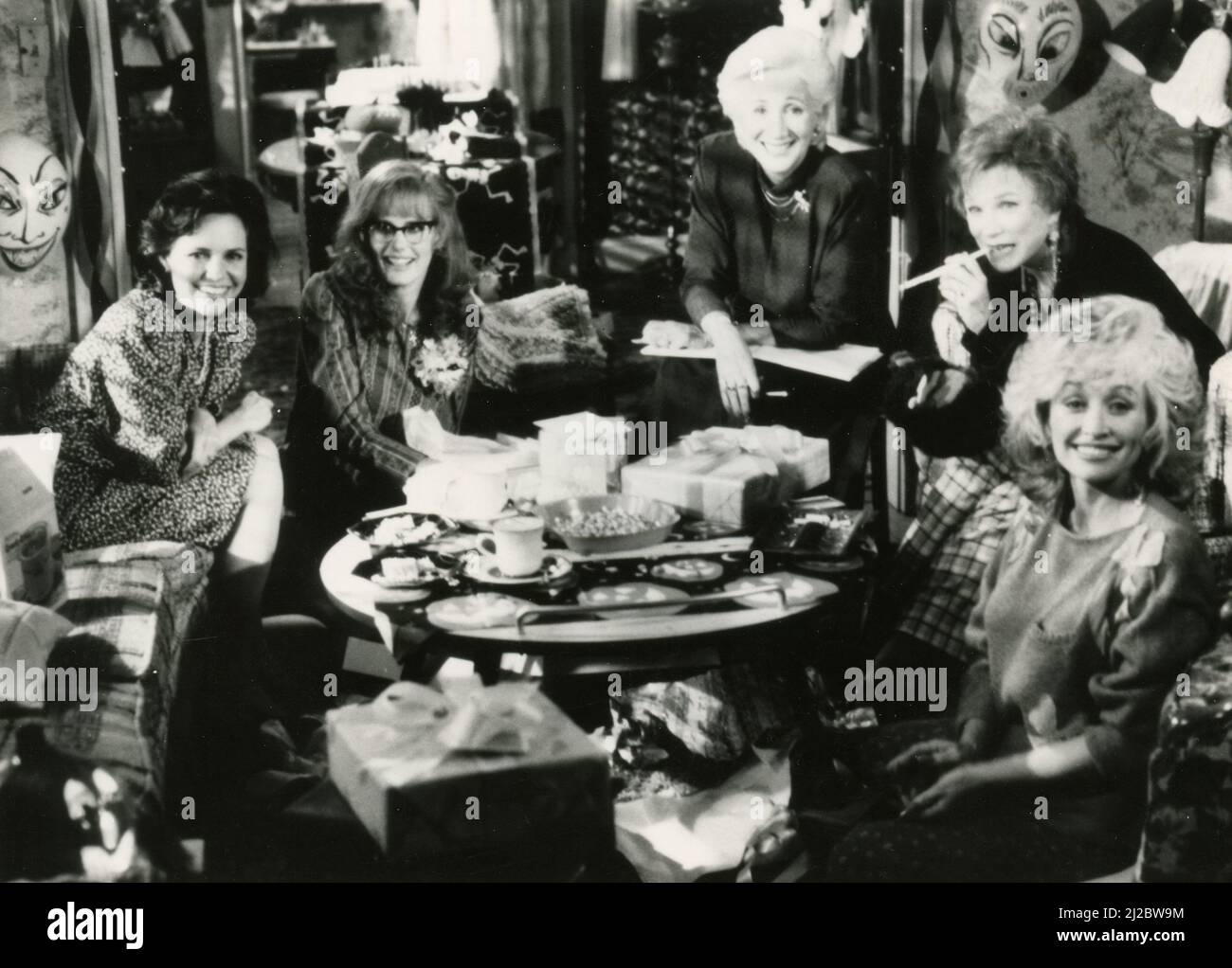 American actresses Sally Field, Daryl Hannah, Olympia Dukakis, Shirley