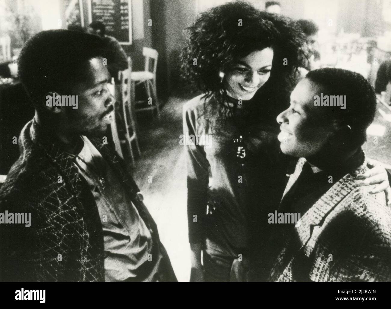 American actors James Bond III and Kadeem Hardison, and actress Cynthia