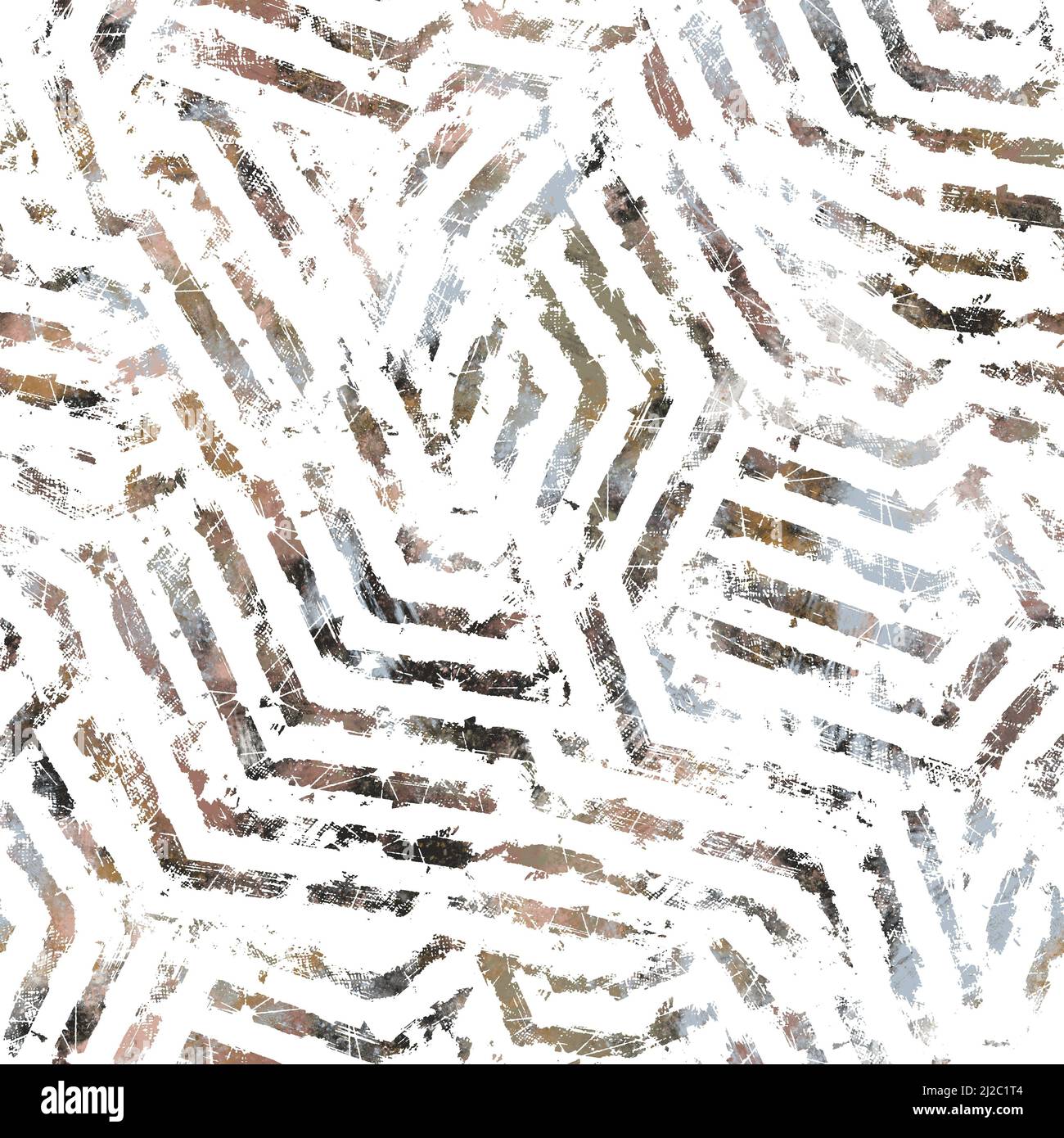 Seamless neutral and white grungy classic abstract surface pattern ...