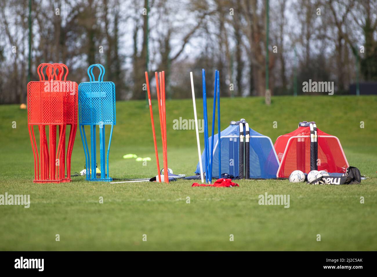 Football training equipment hi-res stock photography and images - Alamy