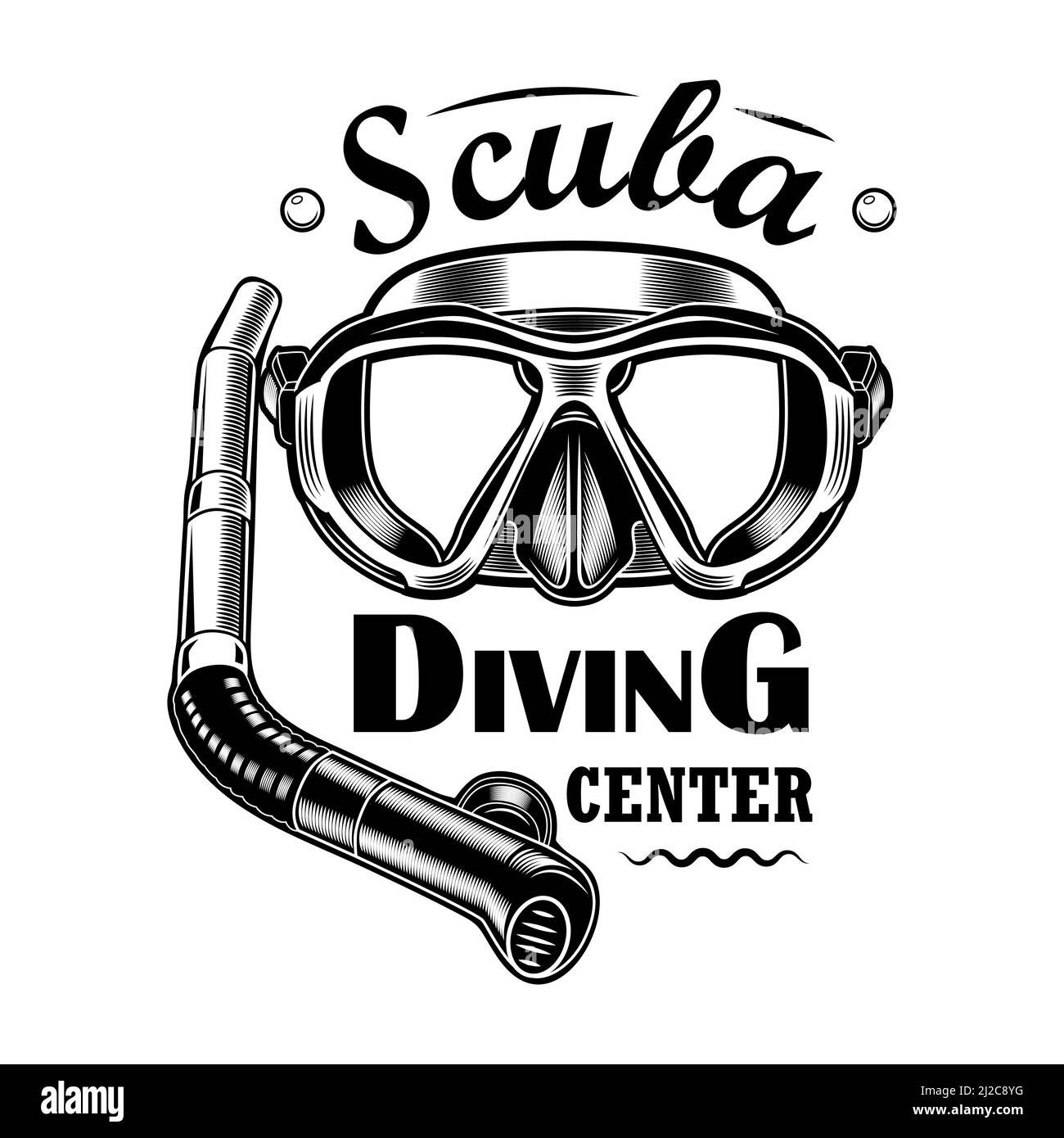 Snorkeling equipment Black and White Stock Photos & Images Alamy