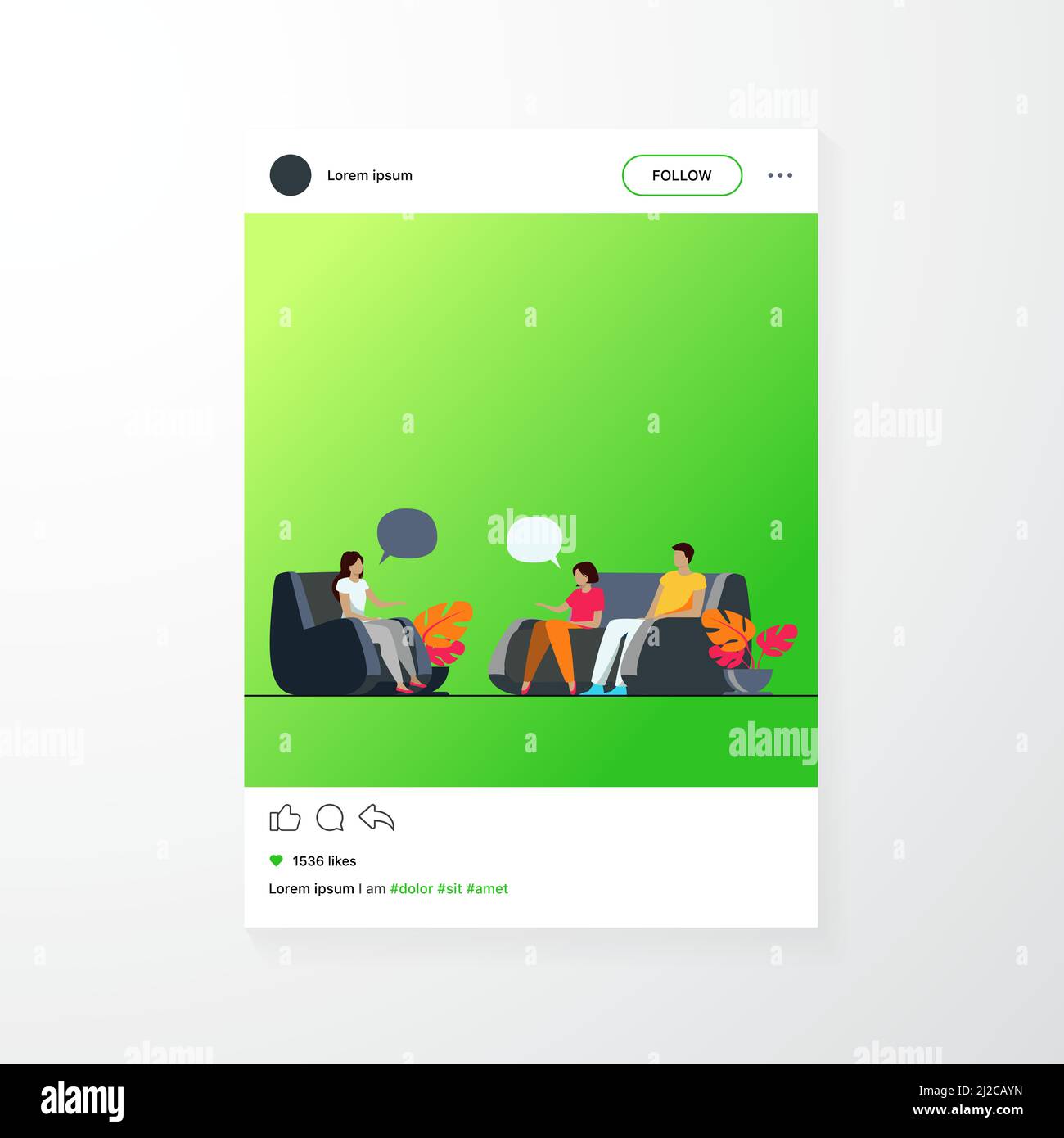 Group therapy and support concept. People meeting together to discuss