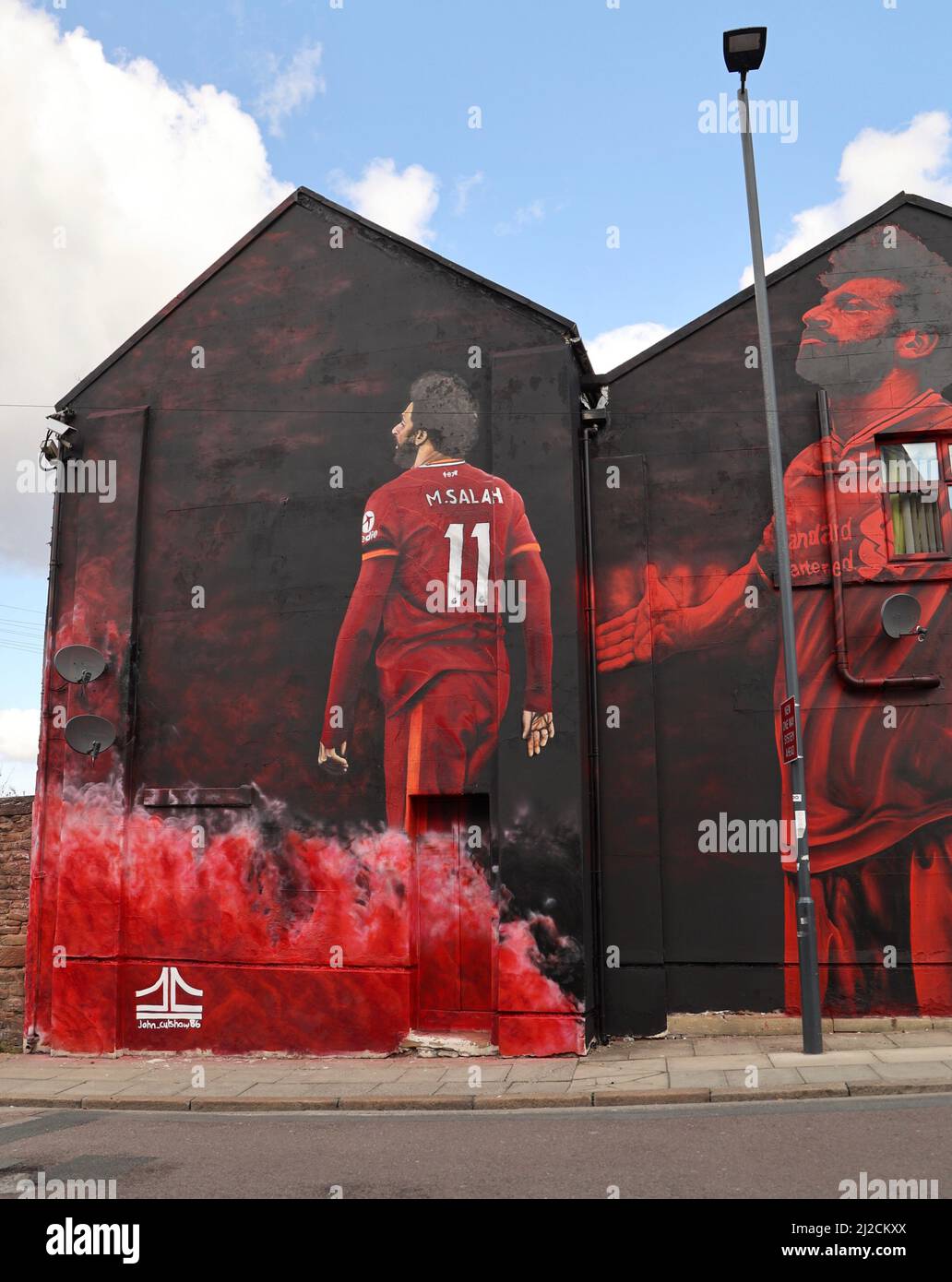 Liverpool Fc Artwork Stock Photo Alamy