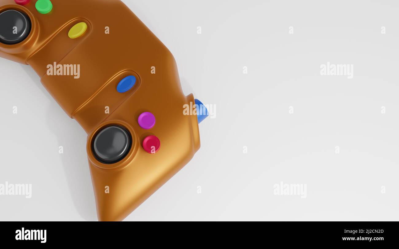 Modern video game controller Gamepad Stock Photo Alamy