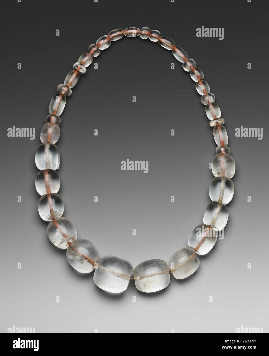 Art Deco Graduated Rock Crystal Three Strand Necklace Silver c. 1940 –  Bavier Brook Antique Jewelry