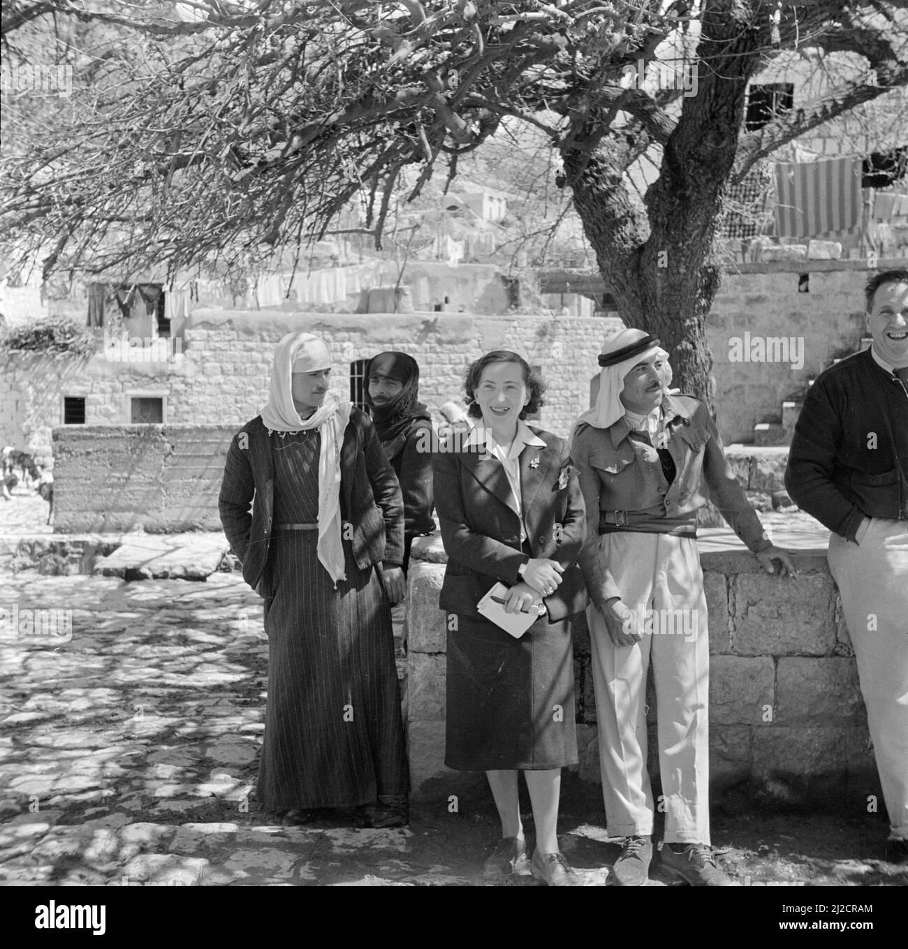 Hildegard Eschen in Israel ca 1948 Stock Photo Alamy