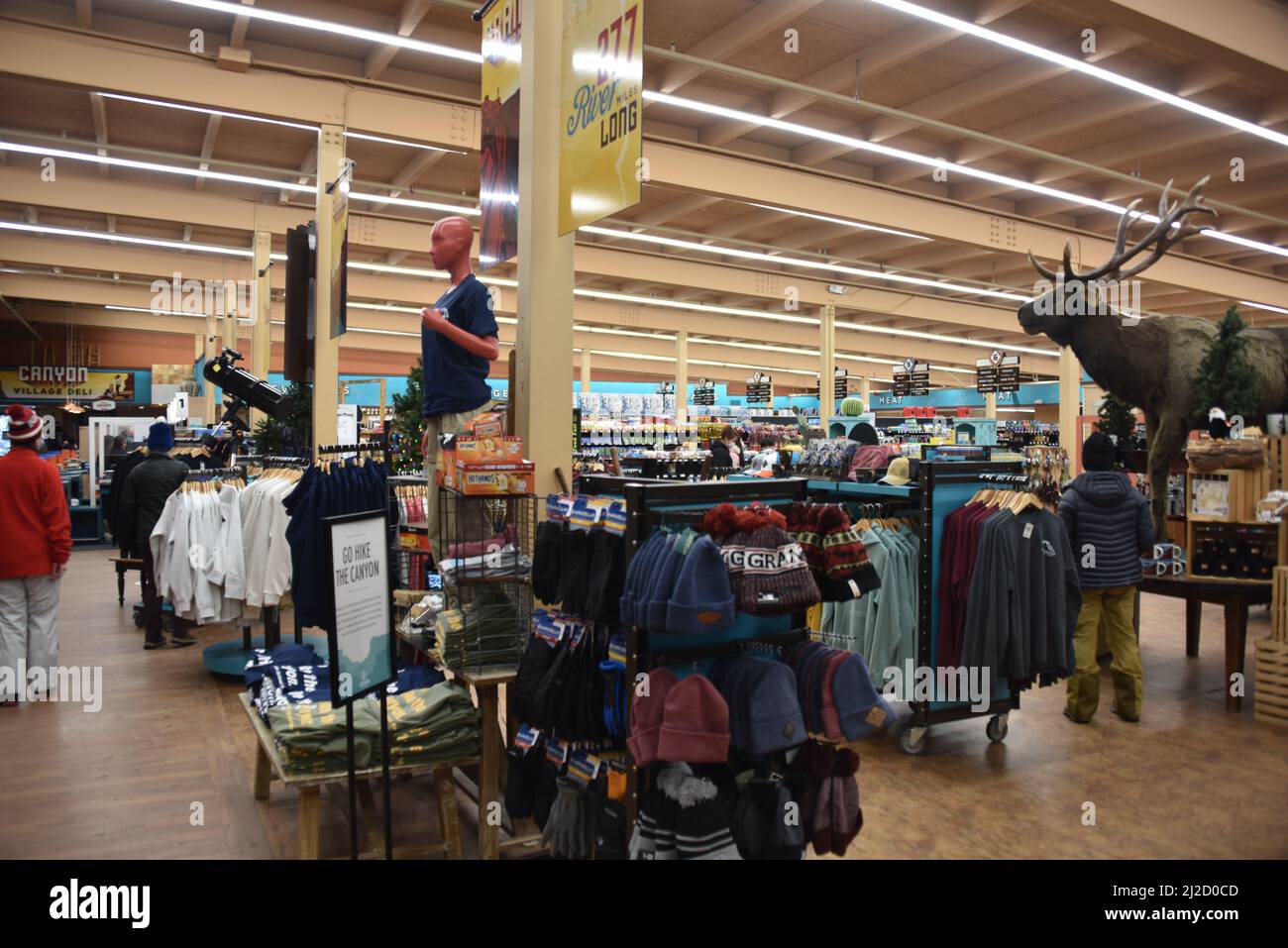 Grand Canyon National Park, AZ. U.S.A. 12/31/2022. Grand Canyon General