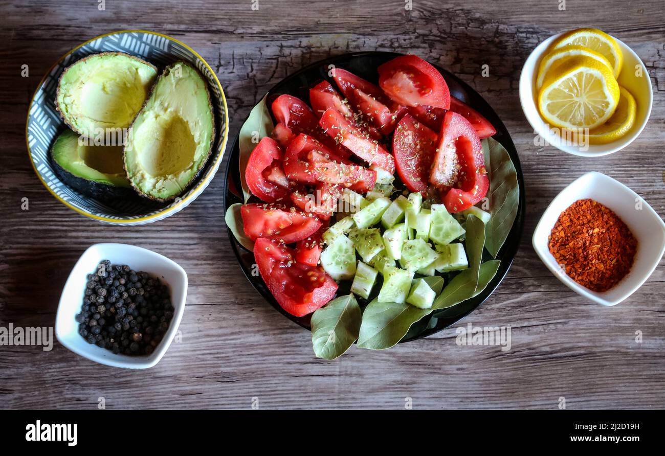 Vegetable calories healthy food hi-res stock photography and images - Alamy