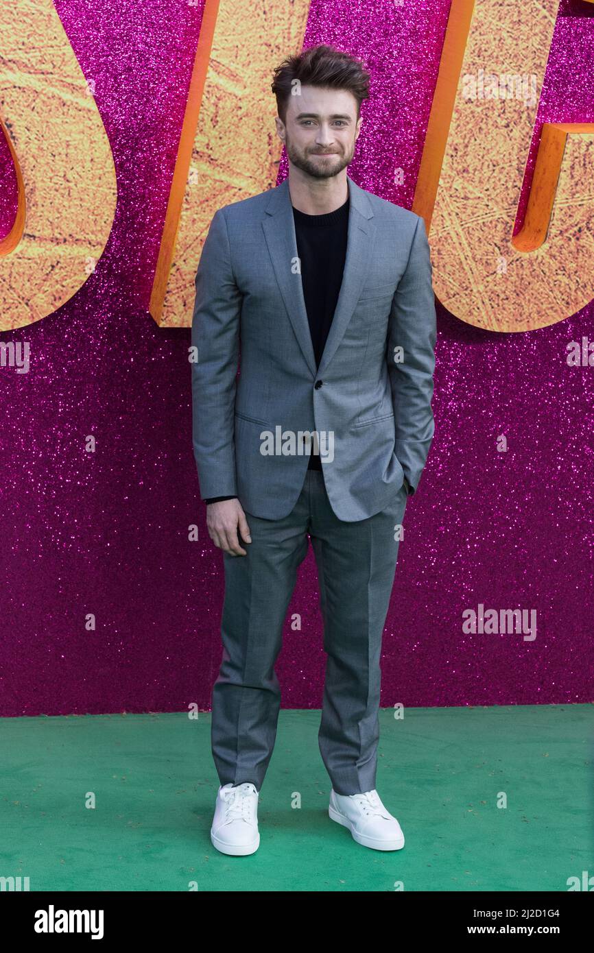 London, UK. 31st March, 2022. Daniel Radcliffe attends the special  screening of 'The Lost City' at Cineworld in Leicester Square. Credit:  Wiktor Szymanowicz/Alamy Live News Stock Photo - Alamy